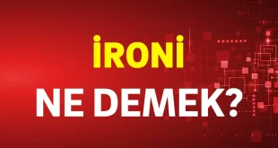 ironi ne demek