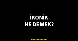 ikonik ne demek